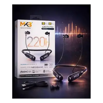 MKB V30 Pro Max Wireless Neckband