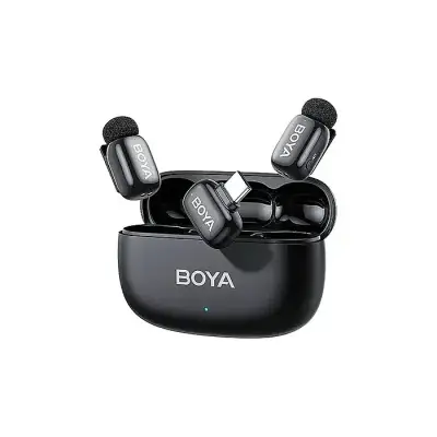 BOYA mini 2-02 Upgraded  Super Mini Wireless Microphone with AI...