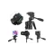 3366 Aluminum Tripod Universal Lightweight Tripod with Mobile Phone Holder Mount & Carry Bag for All Smart Phones, Gopro, Cameras - 2
