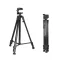 3366 Aluminum Tripod Universal Lightweight Tripod with Mobile Phone Holder Mount & Carry Bag for All Smart Phones, Gopro, Cameras - 3