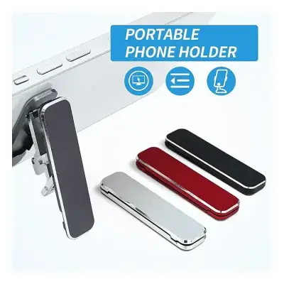 Universal Metal Folding Mini Phone Holder Aluminum Alloy Back...