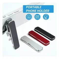 Universal Metal Folding Mini Phone Holder Aluminum Alloy Back...
