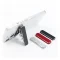 Universal Metal Folding Mini Phone Holder Aluminum Alloy Back Stick Invisible Portable Bracket Desktop Phone Holder - 3