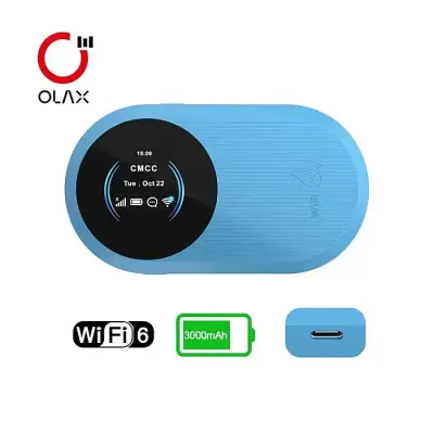 OLAX A10S Pocket Wifi 4G Wi-Fi Sim Router with 3000mAh Battery...
