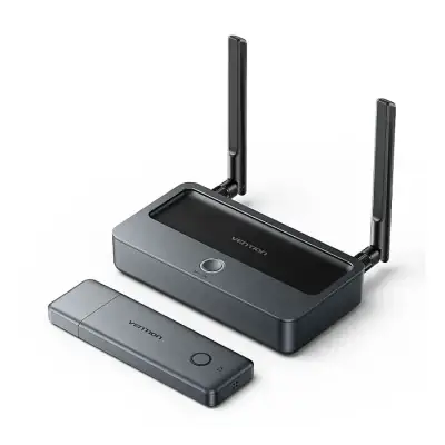 VENTION ADTH0 Enterprise-Grade Wireless HDMI to  HDMI + VGA +...