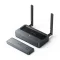 VENTION ADTH0 Enterprise-Grade Wireless HDMI to  HDMI + VGA + 3.5mm TRS + USB-C Transmitter and  Receiver Gray Aluminum Alloy Type - 1
