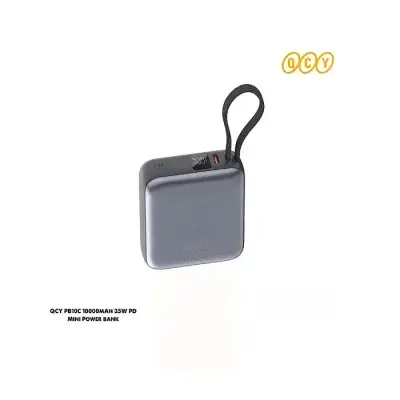 QCY PB10C 10000mAh 35W PD Fast Charging Mini Power bank
