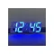 3D Digital Wall Clock LED Table Clock Time Alarm Temperature Date Sound Control Night Light - 3