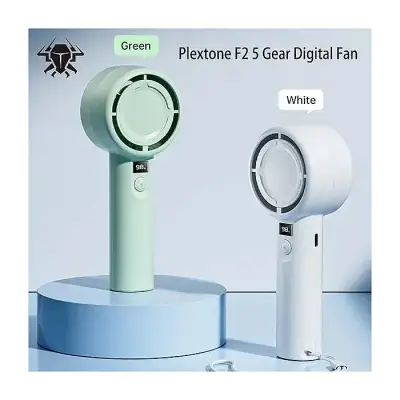 Plextone F2 Handheld Turbo Fan 5 Gears With Display