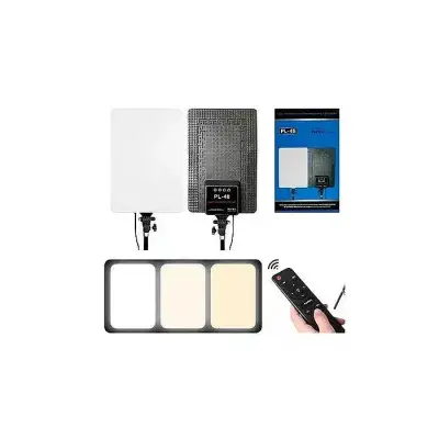 PL-48 LED Fill Professional Photography Light, LED Video Light Panel, Vlogging Light, Studio LED Light, Content Creation Lighting, Soft LED Fill Light, Photography Lighting (No stan)