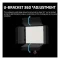 Zsyb P-900 50w Portable Professional Video Lighting Led Photography Flat Panel Light (no stan) - 3