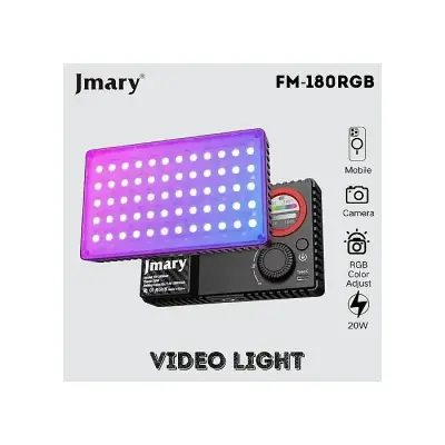 JMARY FM-180RGB Video Fill Light