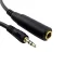 3.5mm male port to 6.5mm female port converter cable for mobile phone & camera - 2
