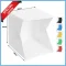 40 x 40 x 40cm Photo Studio Box Photography Backdrop Built-in Light Photo Box for DSLR Camera Photography Box Studio Accessories - 1