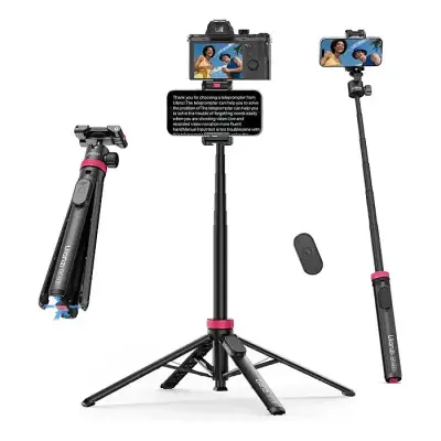 ULANZI MT-44B 2-IN-1 SELFIE STICK TRIPOD for Camera & Smartphone