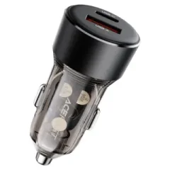 ACEFAST B12 Car Charger 60W – Dual Port USB-A & USB-C Fast...