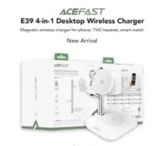 ACEFAST E39 4-in-1 Desktop Wireless Charging Station for phone,...