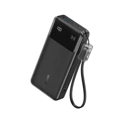 Anker A1384H11 30W 20000mAh Power Bank With USB C Cable Lanyard...