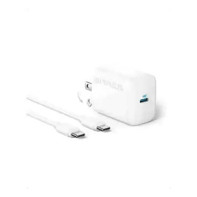 Anker Combo PowerPort III 20W USB-C Adapter + USB-C to C Cable...