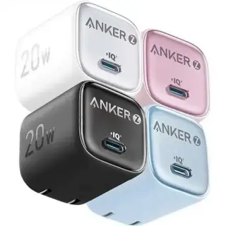 Anker Zolo 20W Adapter (A2699) 20W Type-C Fast Charger (PIQ 3.0 + PD)