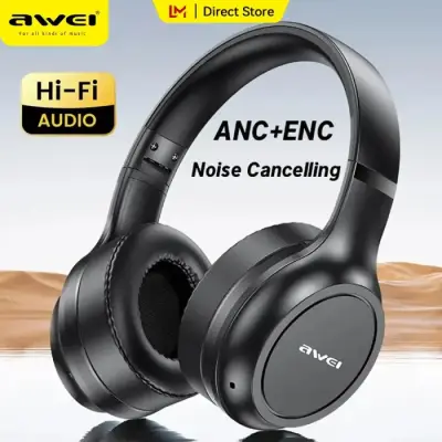 Awei AT5 ANC Wireless Bluetooth Headphone