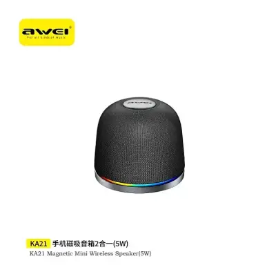 Awei KA21 Mini Wireless Speaker Magnetic Speaker Portable Mini...