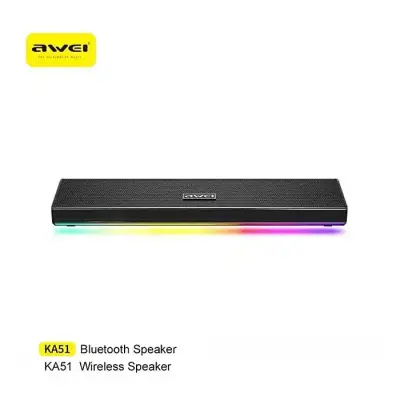 AWEI KA51 12W TWS  Surround Stereo Bluetooth Speaker with RGB...