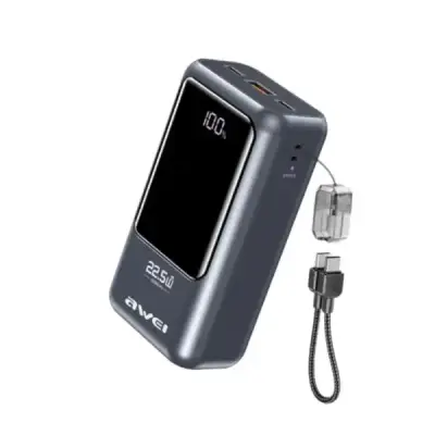 Awei PA-100 20000mAh 22.5W Portable Fast Charging Power Bank
