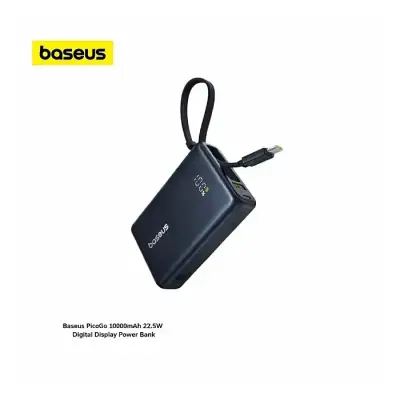 Baseus PicoGo 10000mAh 22.5W Digital Display Power Bank with...