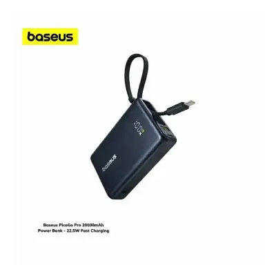 Baseus PicoGo Pro 20000mAh Power Bank – 22.5W Fast Charging with...
