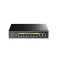 CUDY GS1010PE 8-Port Gigabit PoE+ Switch 120W 2×Uplink Metal Case - 1