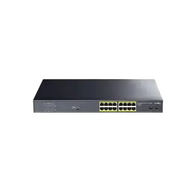 CUDY GS1020PS2 16-Port Gigabit PoE+ Switch 280W 2×Uplink 2×Combo...