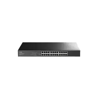 CUDY GS1024E 24-Port Gigabit Smart Managed Switch VLAN QoS Rack...