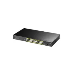 CUDY GS1028PS2 24-Port Gigabit PoE+ Switch 300W 2×SFP CCTV VLAN