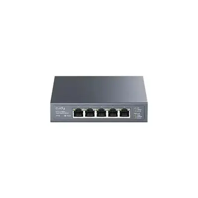 CUDY HS105 5-Port 2.5Gbps Unmanaged Gigabit Switch Metal Case...