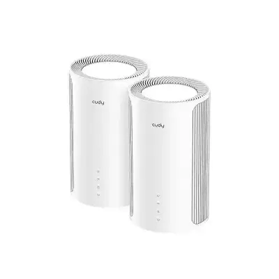 CUDY M11000-(2Pack)-BE11000 2.5G Tri-Band Mesh Wi-Fi 7 System wifi router