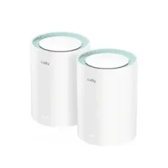 CUDY M1500-(2Pack)-AX1500 Dual-Band Mesh Wi-Fi 6 System Gigabit...