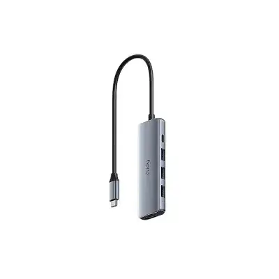 CUDY UH405 5-in-1 USB-C Hub 4K HDMI 100W PD USB 3.2 Docking...