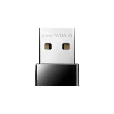CUDY WU650 AC650 Dual Band Wi-Fi USB Adapter Compact Plug & Play...