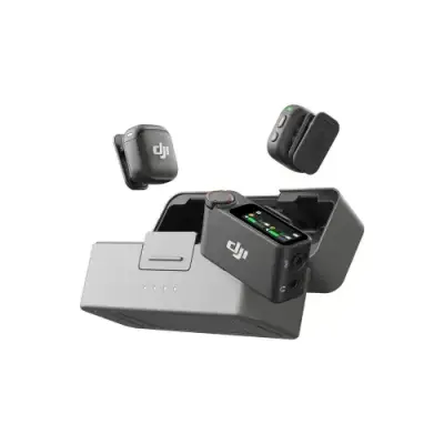 DJI Mic 3 2-Person Compact Wireless Microphone System/Recorder for Camera & Smartphone - 2 TX+1 RX+CC