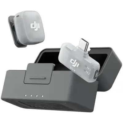 DJI Mic Mini 2 (1 TX + 1 Mobile RX + Charging Case) wireless microphone