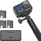 DJI Osmo Action 5 Pro Adventure Combo Waterproof Action Camera 1/1.3" Sensor, 4K/120fps Video, Subject Tracking, 12h Extended Battery Life w/ 3 Batteries, 1.5m Extension Rod, Battery Case - 2