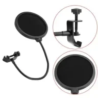 Double Layer Recording Studio Microphone Wind Screen Pop Filter...