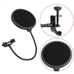 Double Layer Recording Studio Microphone Wind Screen Pop Filter...