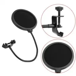 Double Layer Recording Studio Microphone Wind Screen Pop Filter...