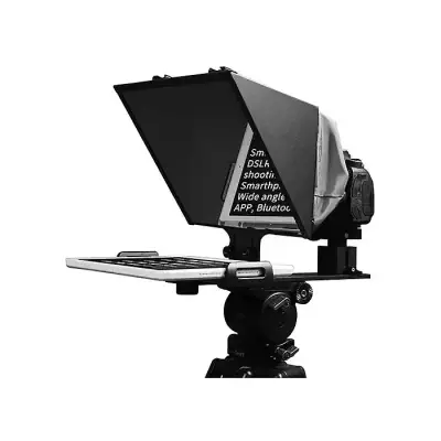Feelworld TP13A 13-Inch Teleprompter for Smartphone, Tablet &...