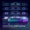 Fifine Ampligame A16 bluetooth speaker with built-in battery, volume/music/rgb controls, EQ switch for gaming, music, videos - 4