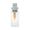 Flame USB LED Night Light Frosted Clear Glass Flickering Dynamic Flame Light for Car Home Lamp - 2