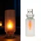 Flame USB LED Night Light Frosted Clear Glass Flickering Dynamic Flame Light for Car Home Lamp - 3