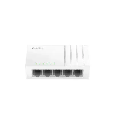 CUDY FS105D 5-Port 10/100Mbps Fast Ethernet Desktop Switch Plug & Play